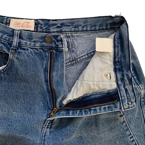 Rare Vintage 1980s Coca Cola Tapered High Waist Distressed Mom Jeans | Size 26 - Picture 8 of 16